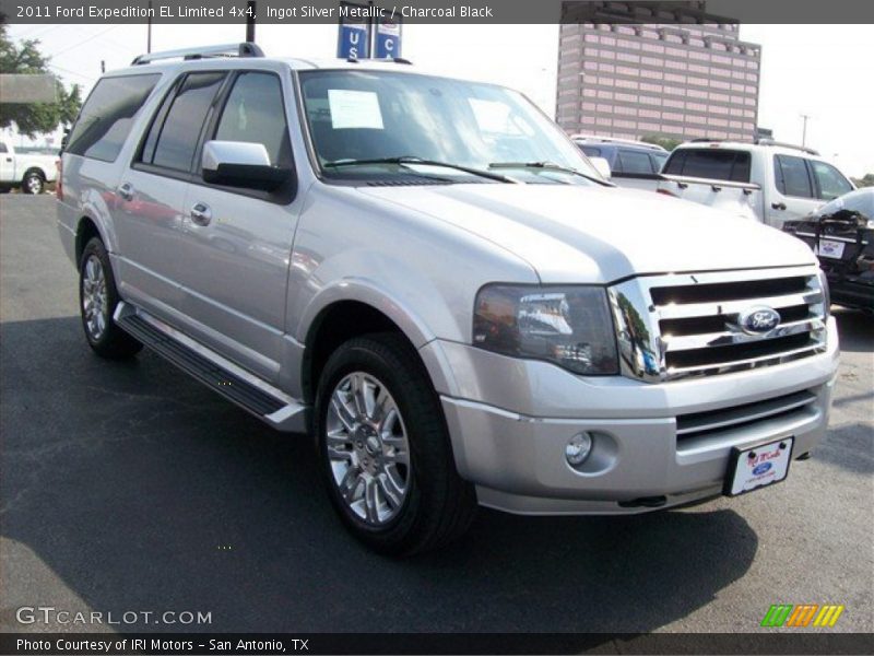 Ingot Silver Metallic / Charcoal Black 2011 Ford Expedition EL Limited 4x4