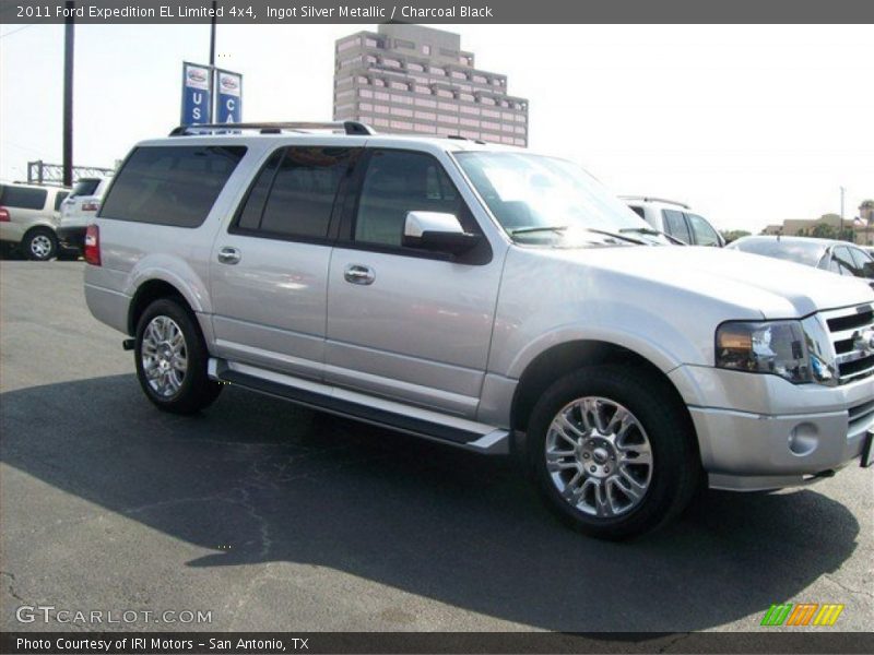 Ingot Silver Metallic / Charcoal Black 2011 Ford Expedition EL Limited 4x4