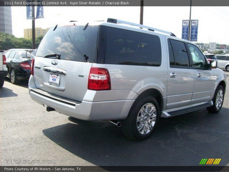Ingot Silver Metallic / Charcoal Black 2011 Ford Expedition EL Limited 4x4