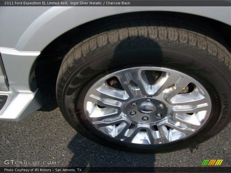 Ingot Silver Metallic / Charcoal Black 2011 Ford Expedition EL Limited 4x4