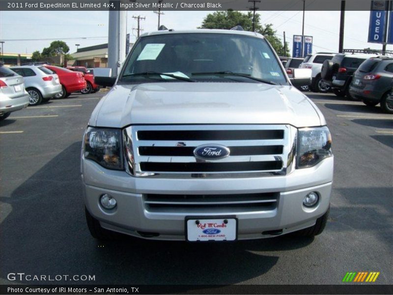 Ingot Silver Metallic / Charcoal Black 2011 Ford Expedition EL Limited 4x4