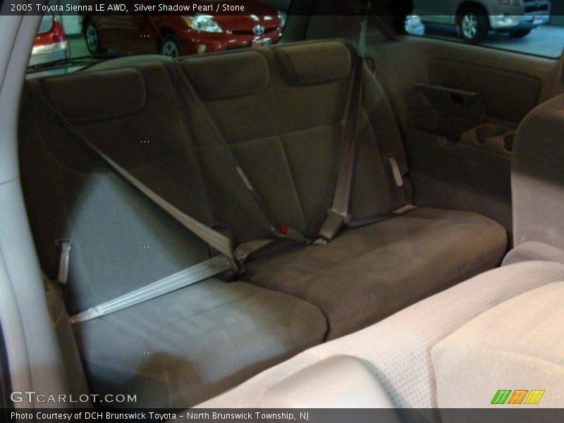 Silver Shadow Pearl / Stone 2005 Toyota Sienna LE AWD