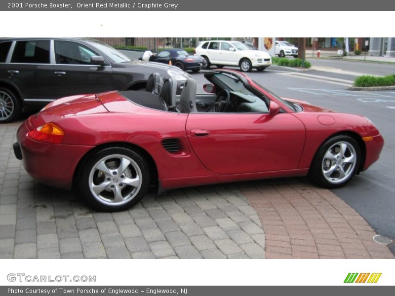 Orient Red Metallic / Graphite Grey 2001 Porsche Boxster