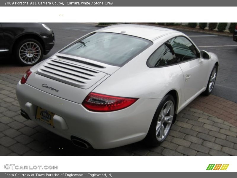 Carrara White / Stone Grey 2009 Porsche 911 Carrera Coupe