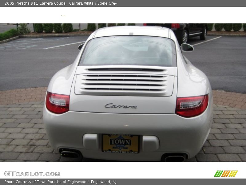 Carrara White / Stone Grey 2009 Porsche 911 Carrera Coupe