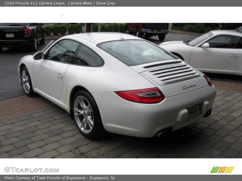 Carrara White / Stone Grey 2009 Porsche 911 Carrera Coupe