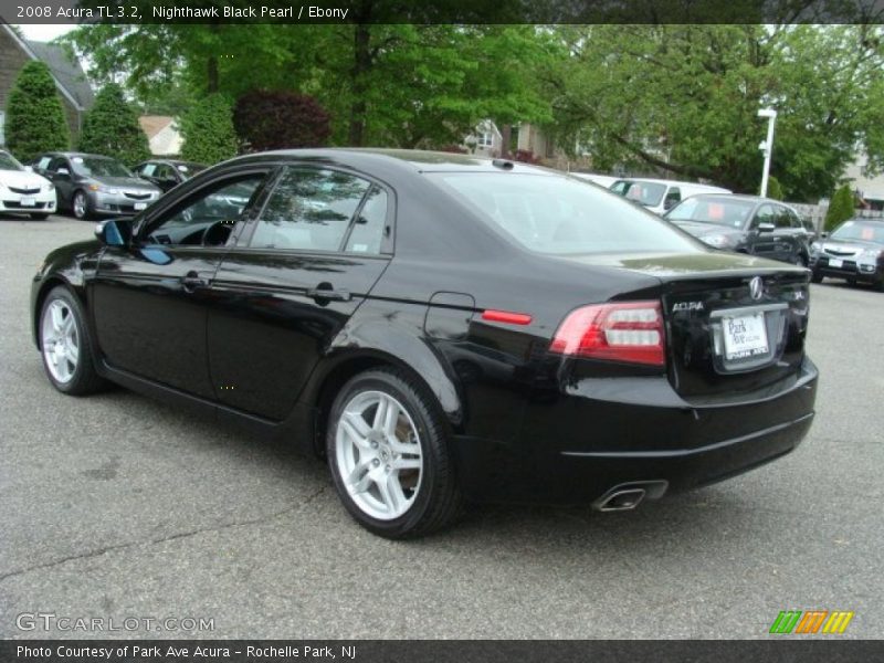 Nighthawk Black Pearl / Ebony 2008 Acura TL 3.2