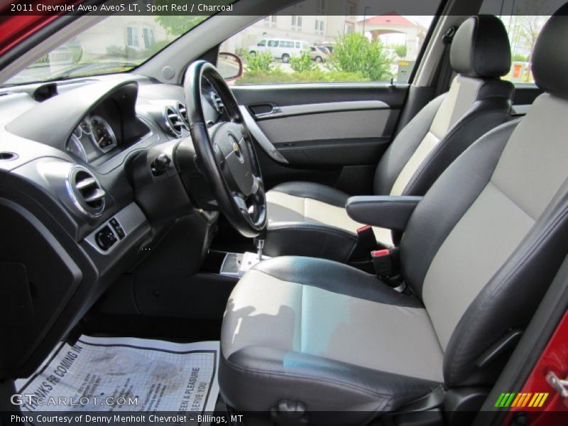 Sport Red / Charcoal 2011 Chevrolet Aveo Aveo5 LT