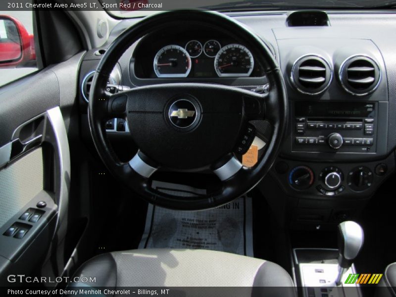 Sport Red / Charcoal 2011 Chevrolet Aveo Aveo5 LT