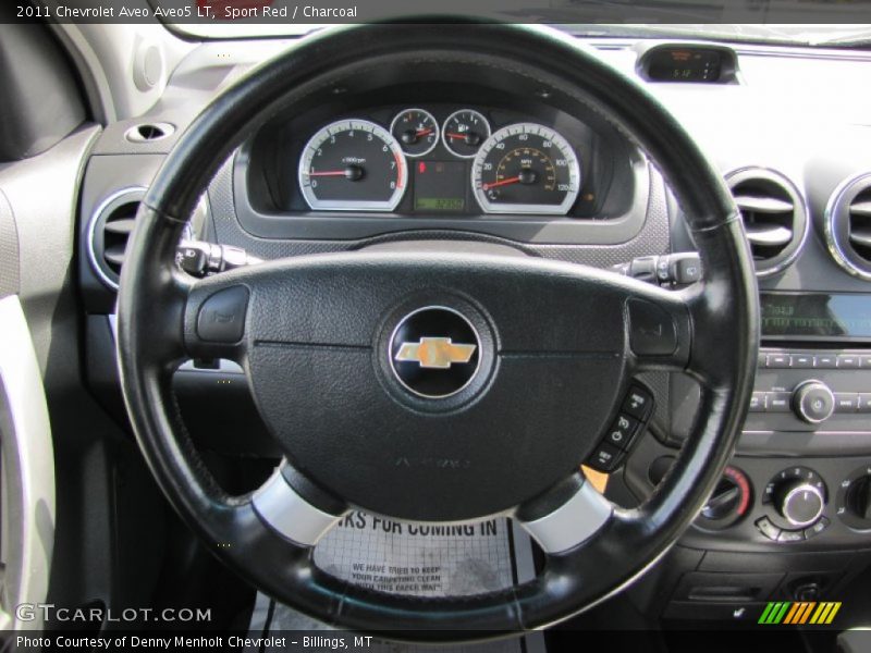 Sport Red / Charcoal 2011 Chevrolet Aveo Aveo5 LT