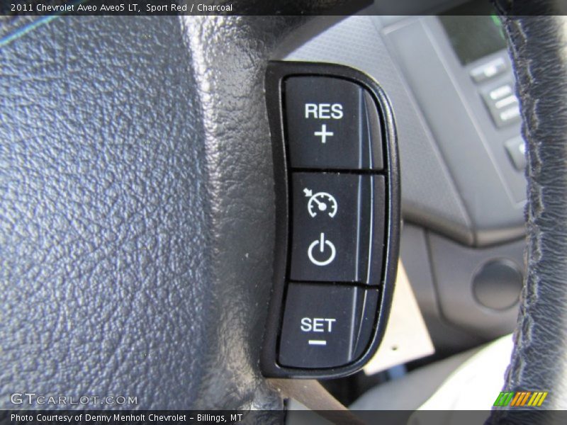 Sport Red / Charcoal 2011 Chevrolet Aveo Aveo5 LT