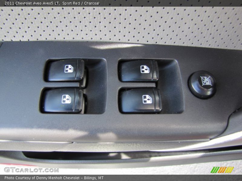 Sport Red / Charcoal 2011 Chevrolet Aveo Aveo5 LT