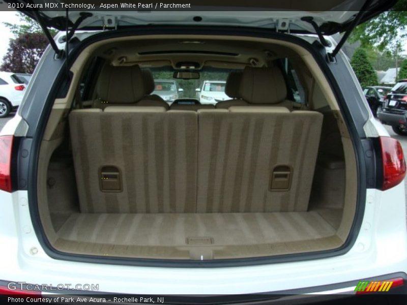 Aspen White Pearl / Parchment 2010 Acura MDX Technology
