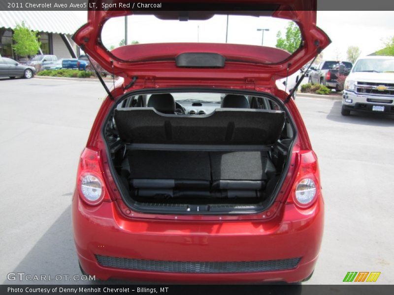 Sport Red / Charcoal 2011 Chevrolet Aveo Aveo5 LT