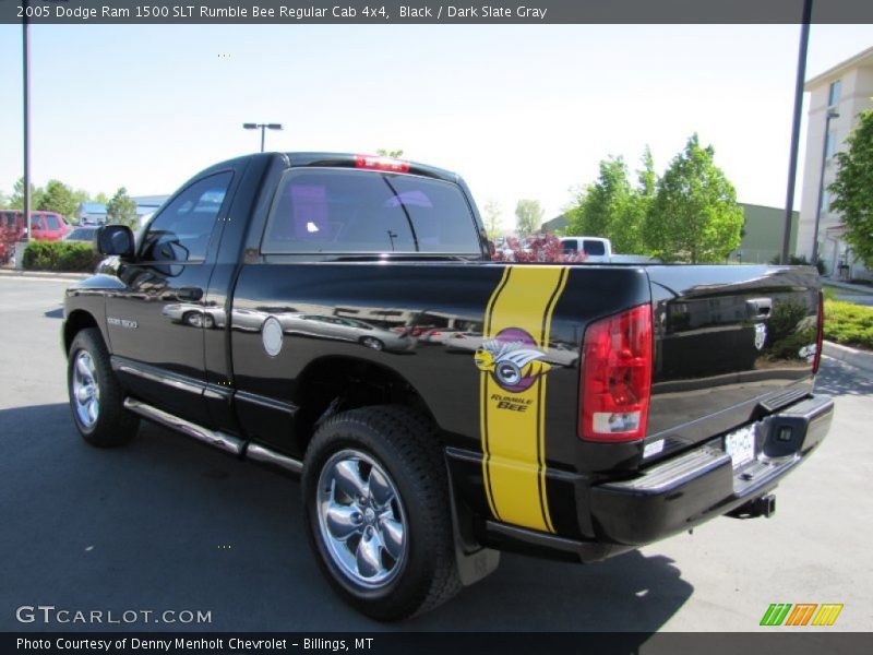 Black / Dark Slate Gray 2005 Dodge Ram 1500 SLT Rumble Bee Regular Cab 4x4