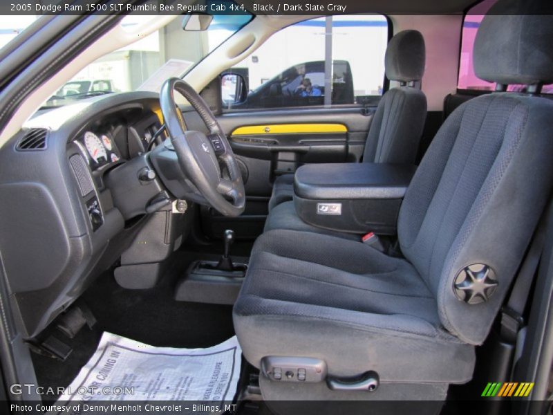 Black / Dark Slate Gray 2005 Dodge Ram 1500 SLT Rumble Bee Regular Cab 4x4