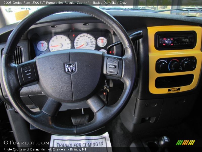 Black / Dark Slate Gray 2005 Dodge Ram 1500 SLT Rumble Bee Regular Cab 4x4