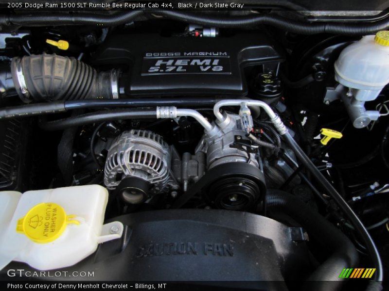 Black / Dark Slate Gray 2005 Dodge Ram 1500 SLT Rumble Bee Regular Cab 4x4