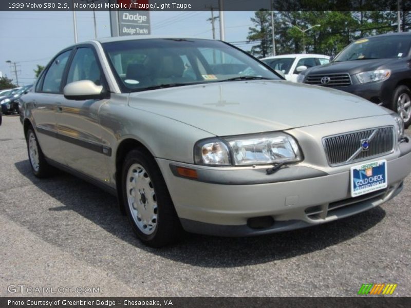 Moondust Metallic / Taupe/Light Taupe 1999 Volvo S80 2.9