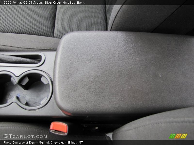 Silver Green Metallic / Ebony 2009 Pontiac G6 GT Sedan