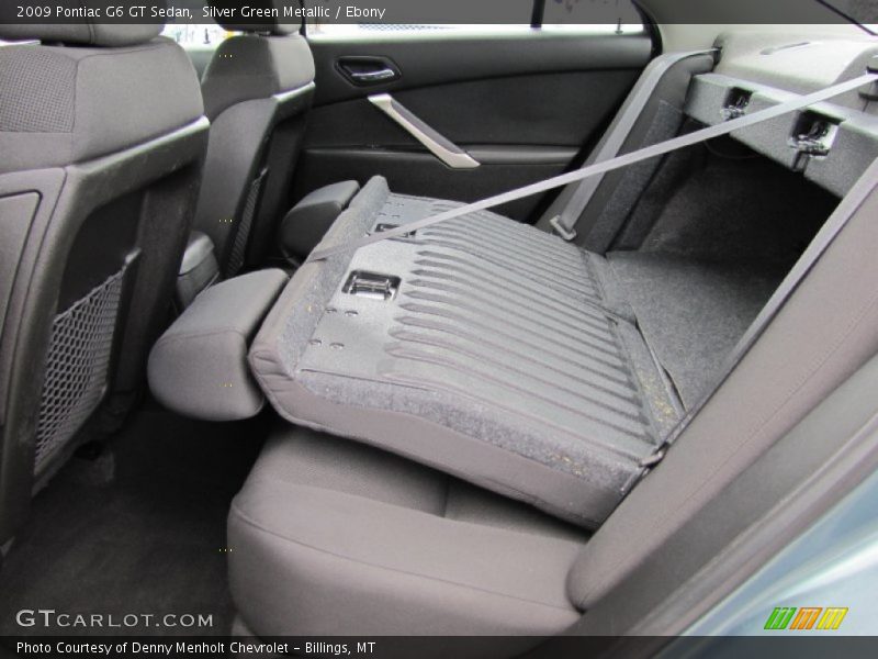 Silver Green Metallic / Ebony 2009 Pontiac G6 GT Sedan