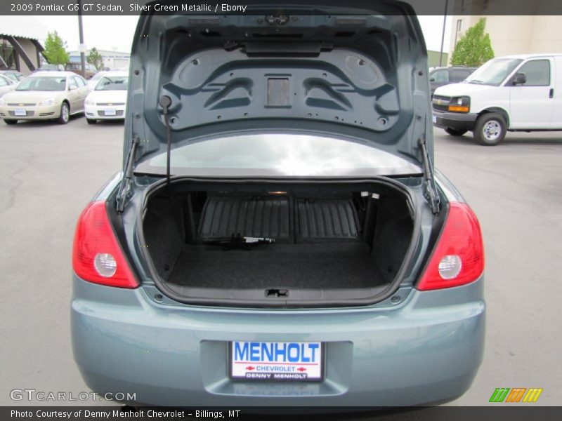 Silver Green Metallic / Ebony 2009 Pontiac G6 GT Sedan