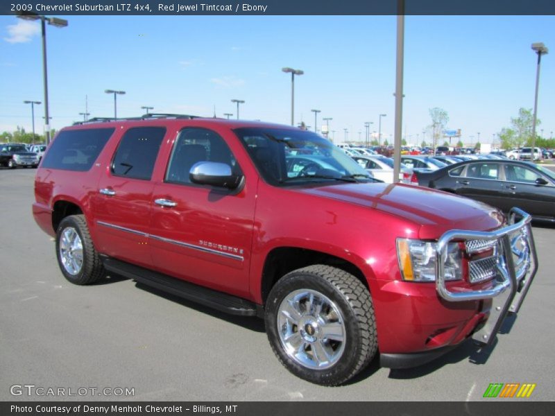 Red Jewel Tintcoat / Ebony 2009 Chevrolet Suburban LTZ 4x4