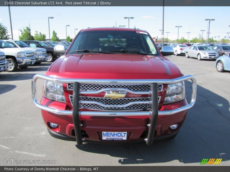 Red Jewel Tintcoat / Ebony 2009 Chevrolet Suburban LTZ 4x4