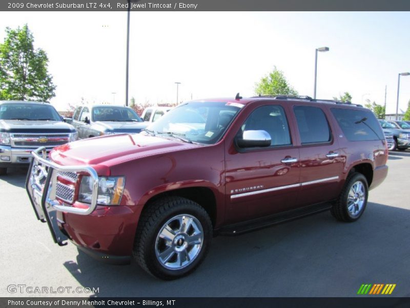 Red Jewel Tintcoat / Ebony 2009 Chevrolet Suburban LTZ 4x4