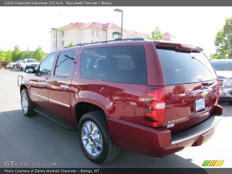 Red Jewel Tintcoat / Ebony 2009 Chevrolet Suburban LTZ 4x4