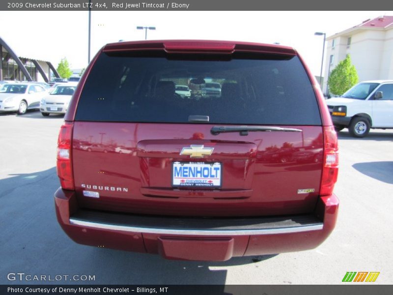 Red Jewel Tintcoat / Ebony 2009 Chevrolet Suburban LTZ 4x4