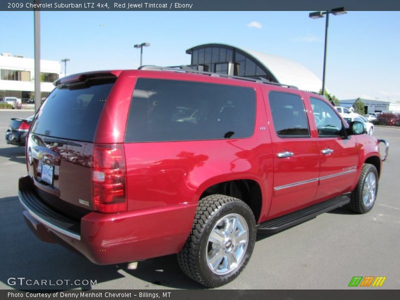 Red Jewel Tintcoat / Ebony 2009 Chevrolet Suburban LTZ 4x4