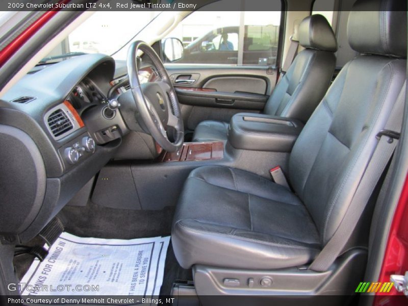 Red Jewel Tintcoat / Ebony 2009 Chevrolet Suburban LTZ 4x4