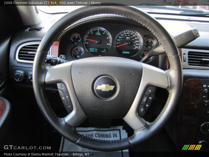 Red Jewel Tintcoat / Ebony 2009 Chevrolet Suburban LTZ 4x4