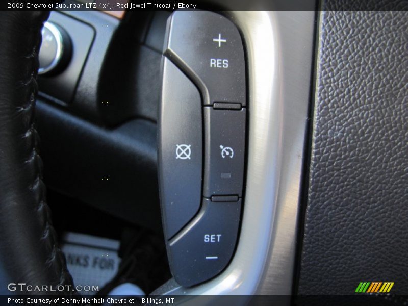 Red Jewel Tintcoat / Ebony 2009 Chevrolet Suburban LTZ 4x4