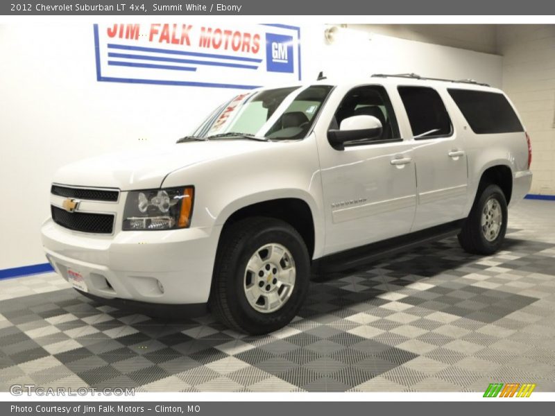 Summit White / Ebony 2012 Chevrolet Suburban LT 4x4