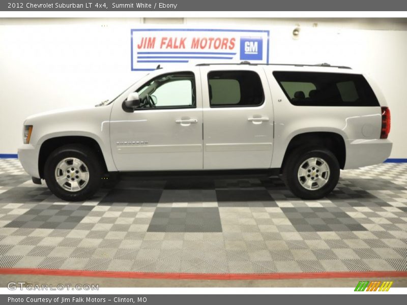 Summit White / Ebony 2012 Chevrolet Suburban LT 4x4