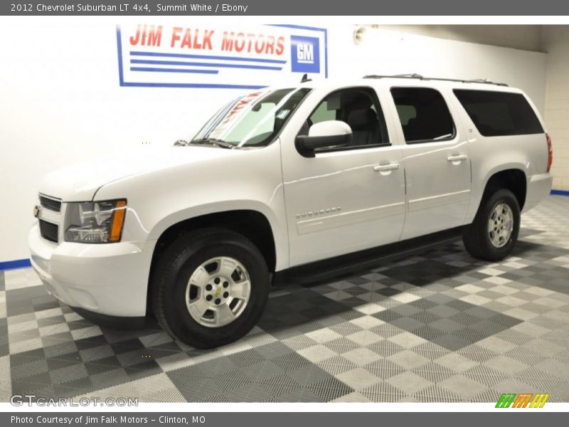 Summit White / Ebony 2012 Chevrolet Suburban LT 4x4
