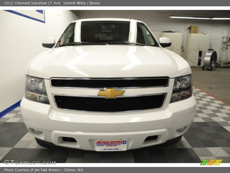 Summit White / Ebony 2012 Chevrolet Suburban LT 4x4