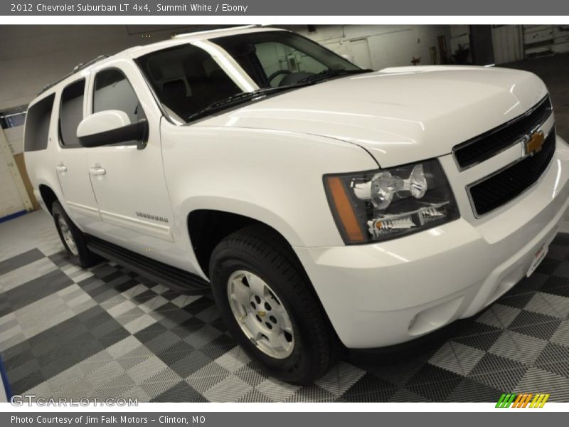 Summit White / Ebony 2012 Chevrolet Suburban LT 4x4