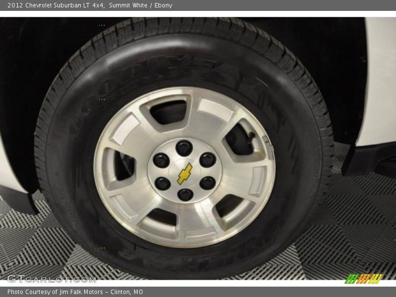 Summit White / Ebony 2012 Chevrolet Suburban LT 4x4