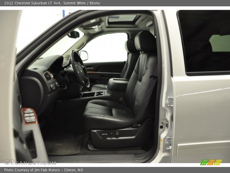 Summit White / Ebony 2012 Chevrolet Suburban LT 4x4