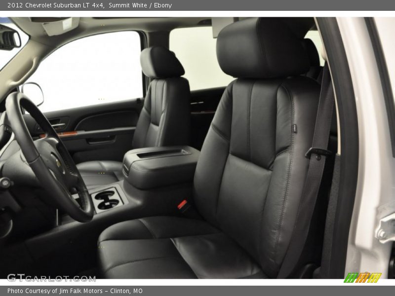 Summit White / Ebony 2012 Chevrolet Suburban LT 4x4