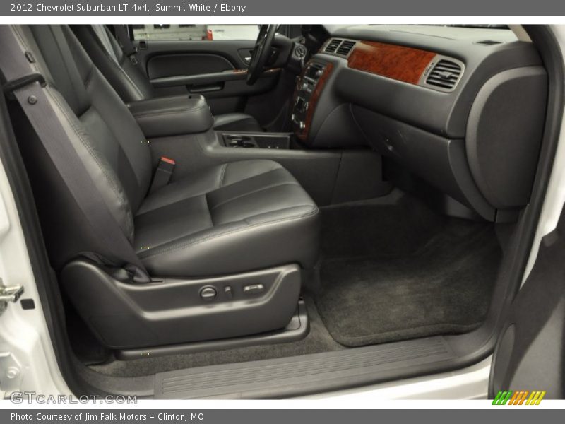 Summit White / Ebony 2012 Chevrolet Suburban LT 4x4