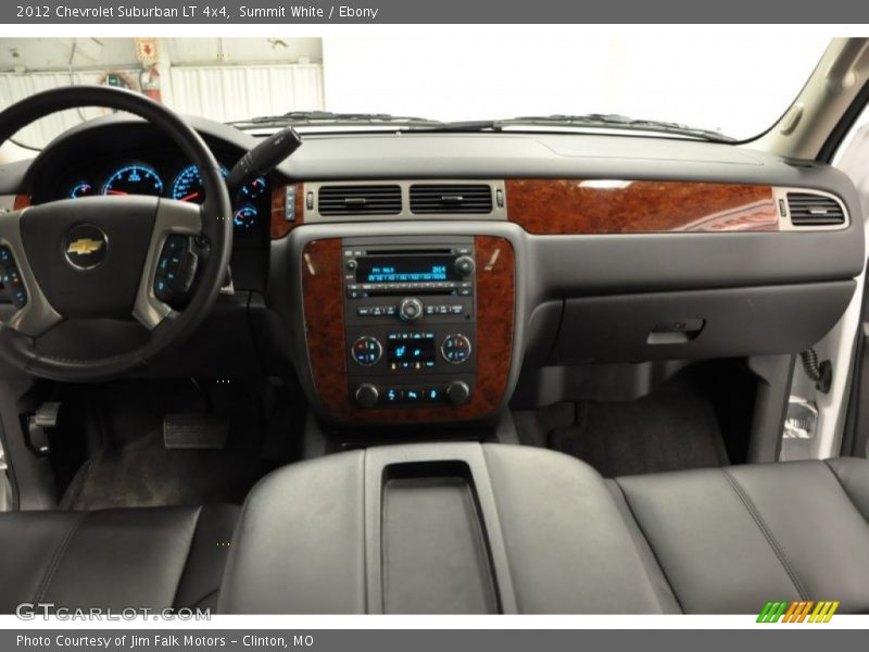 Summit White / Ebony 2012 Chevrolet Suburban LT 4x4