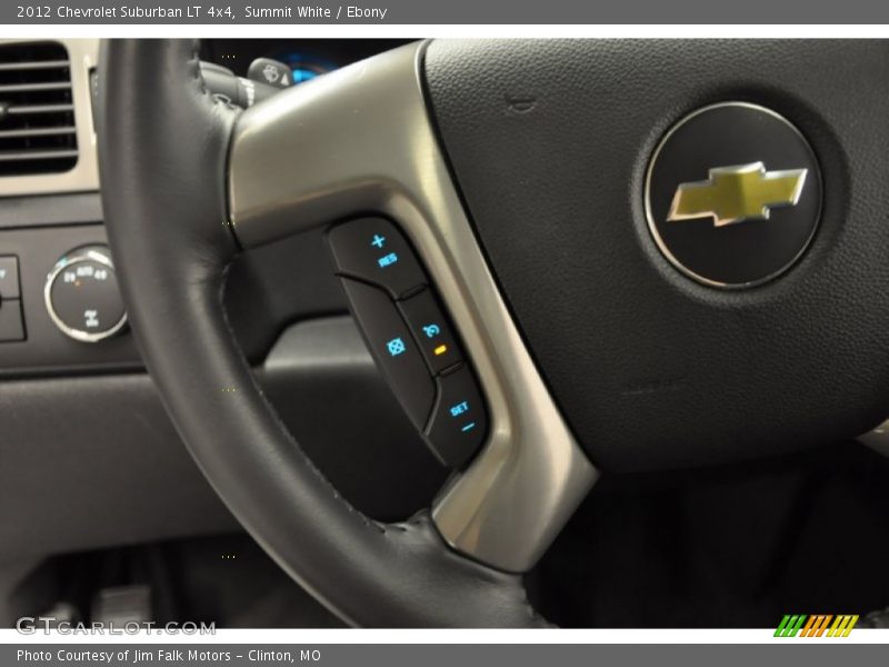 Summit White / Ebony 2012 Chevrolet Suburban LT 4x4