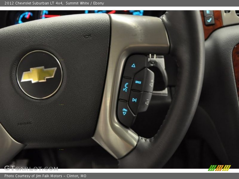 Summit White / Ebony 2012 Chevrolet Suburban LT 4x4