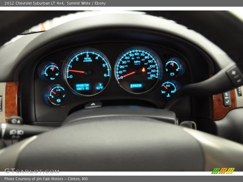 Summit White / Ebony 2012 Chevrolet Suburban LT 4x4