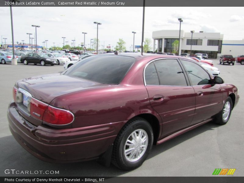 Cabernet Red Metallic / Medium Gray 2004 Buick LeSabre Custom