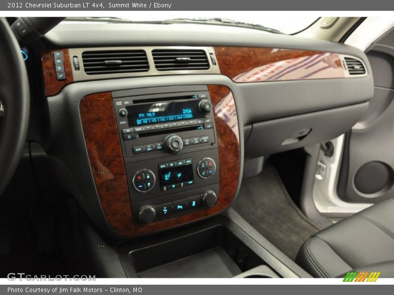 Summit White / Ebony 2012 Chevrolet Suburban LT 4x4